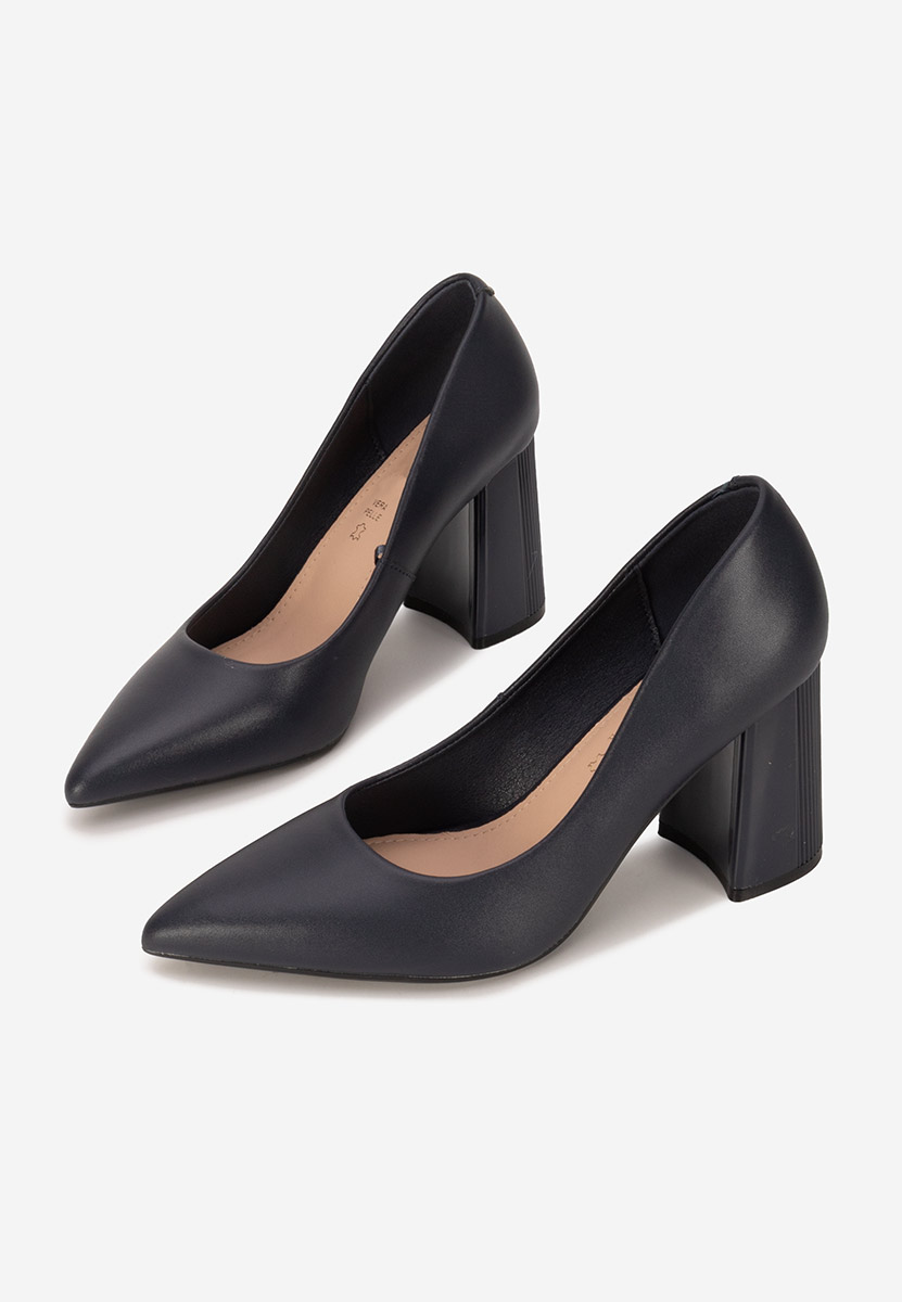 Pantofi dama piele Arianella navy