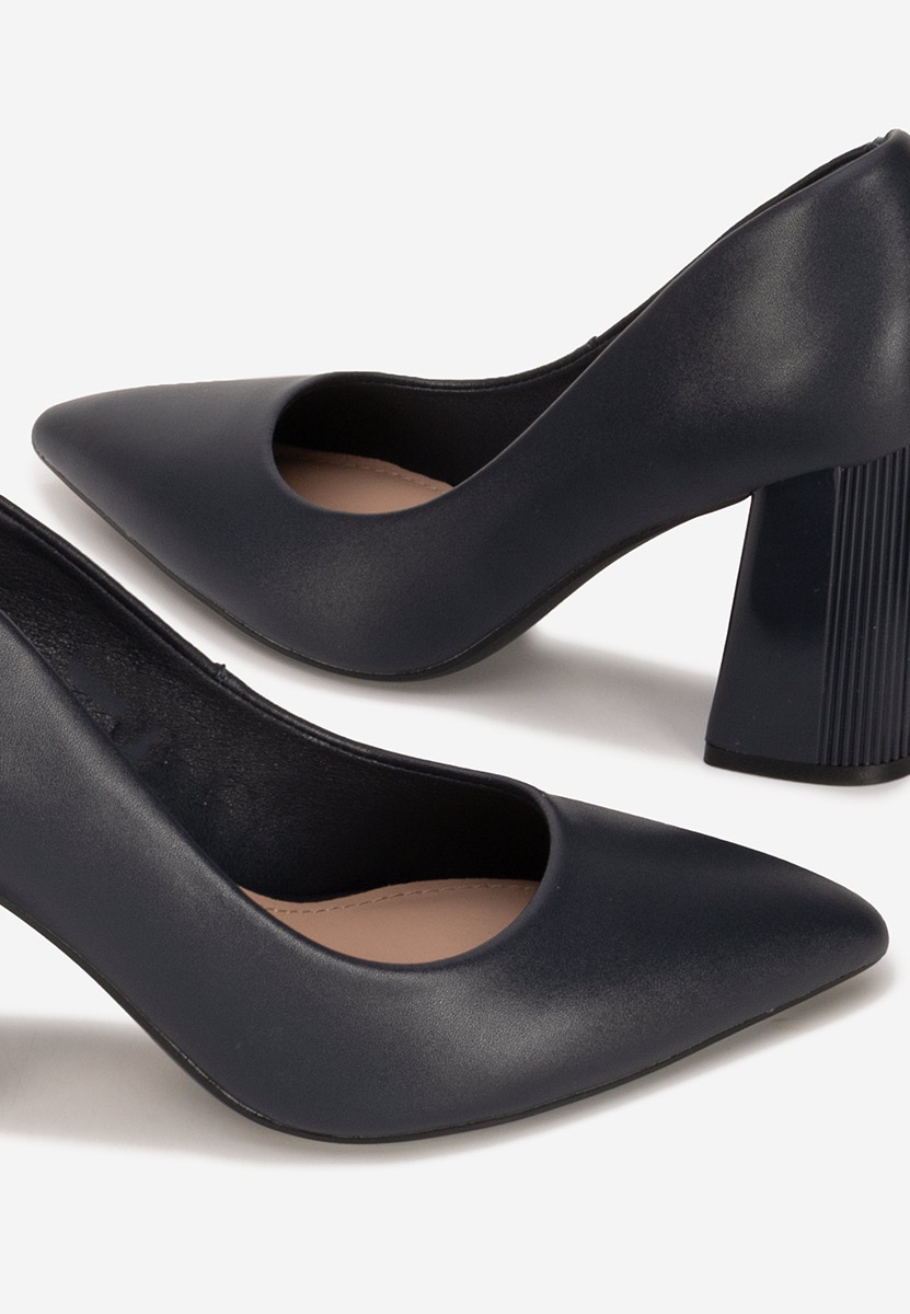 Pantofi dama piele Arianella navy