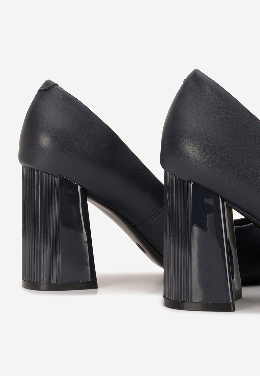 Pantofi dama piele Arianella navy