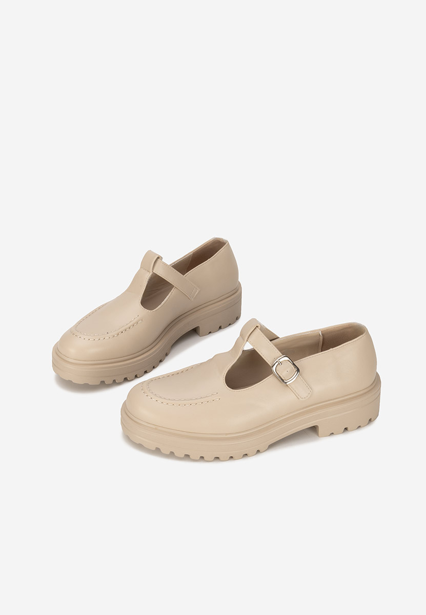 Pantofi casual damă Lorinna bej