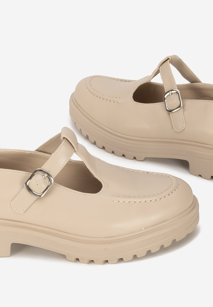 Pantofi casual damă Lorinna bej