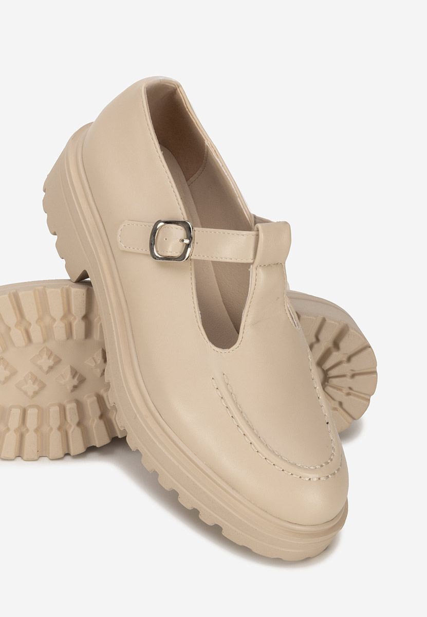 Pantofi casual damă Lorinna bej
