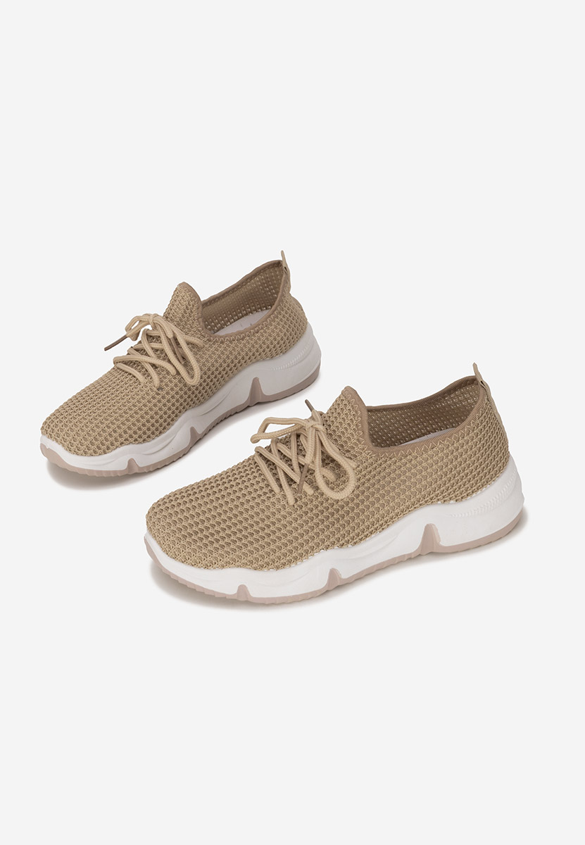 Pantofi sport dama bej Sheila