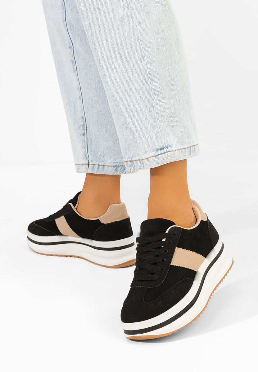 Sneakers cu platformă Zashia negri