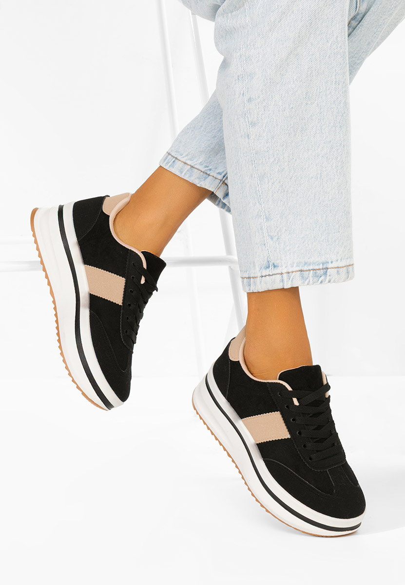 Sneakers cu platformă Zashia negri