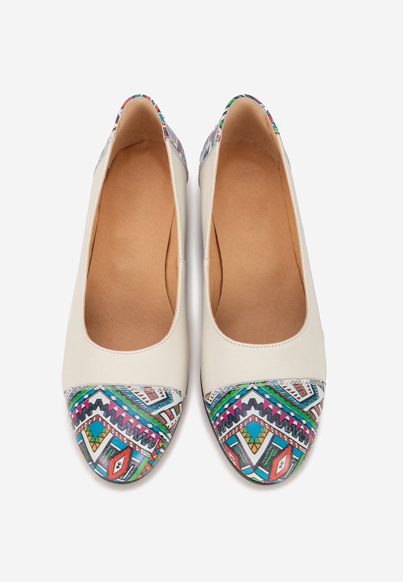 Pantofi dama piele Selinna bej