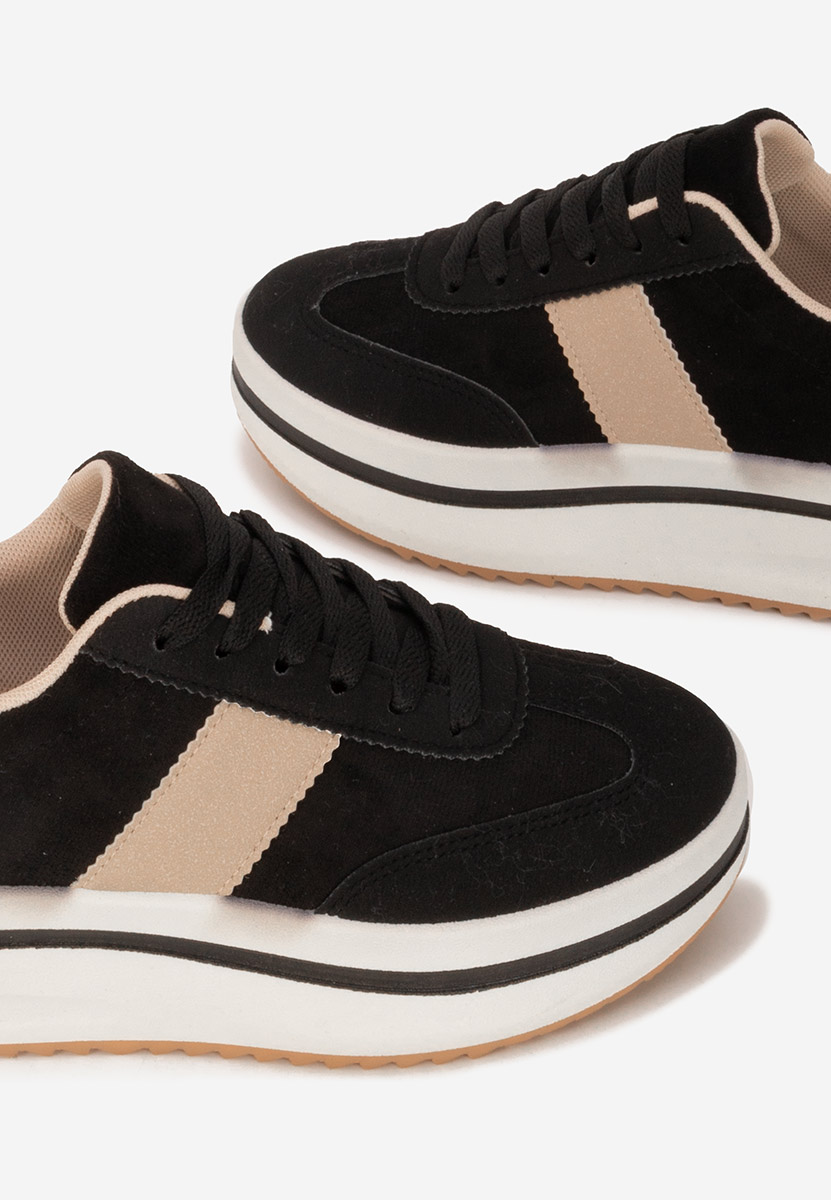 Sneakers cu platformă Zashia negri
