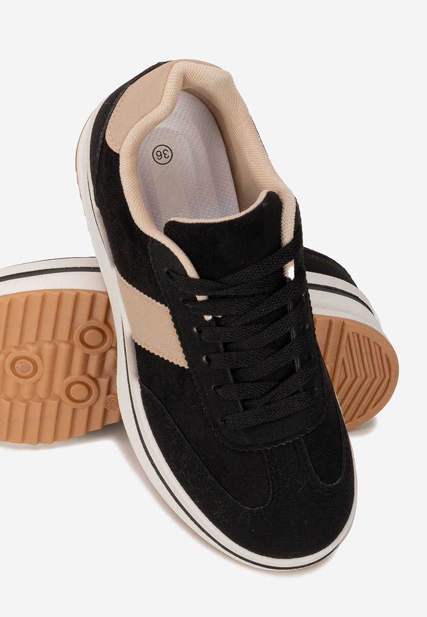 Sneakers cu platformă Zashia negri