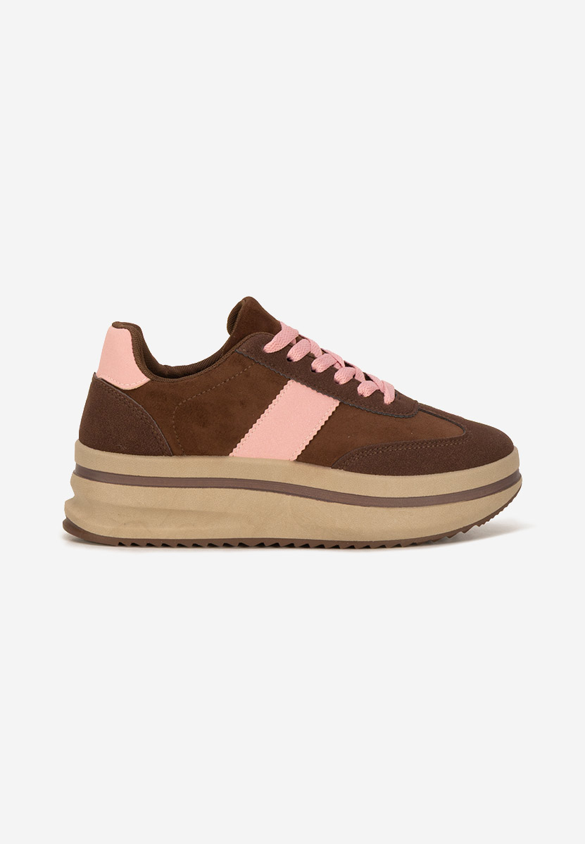 Sneakers cu platformă Zashia V2 maro