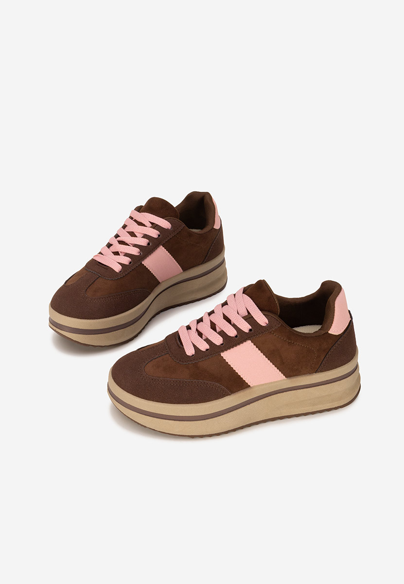 Sneakers cu platformă Zashia V2 maro