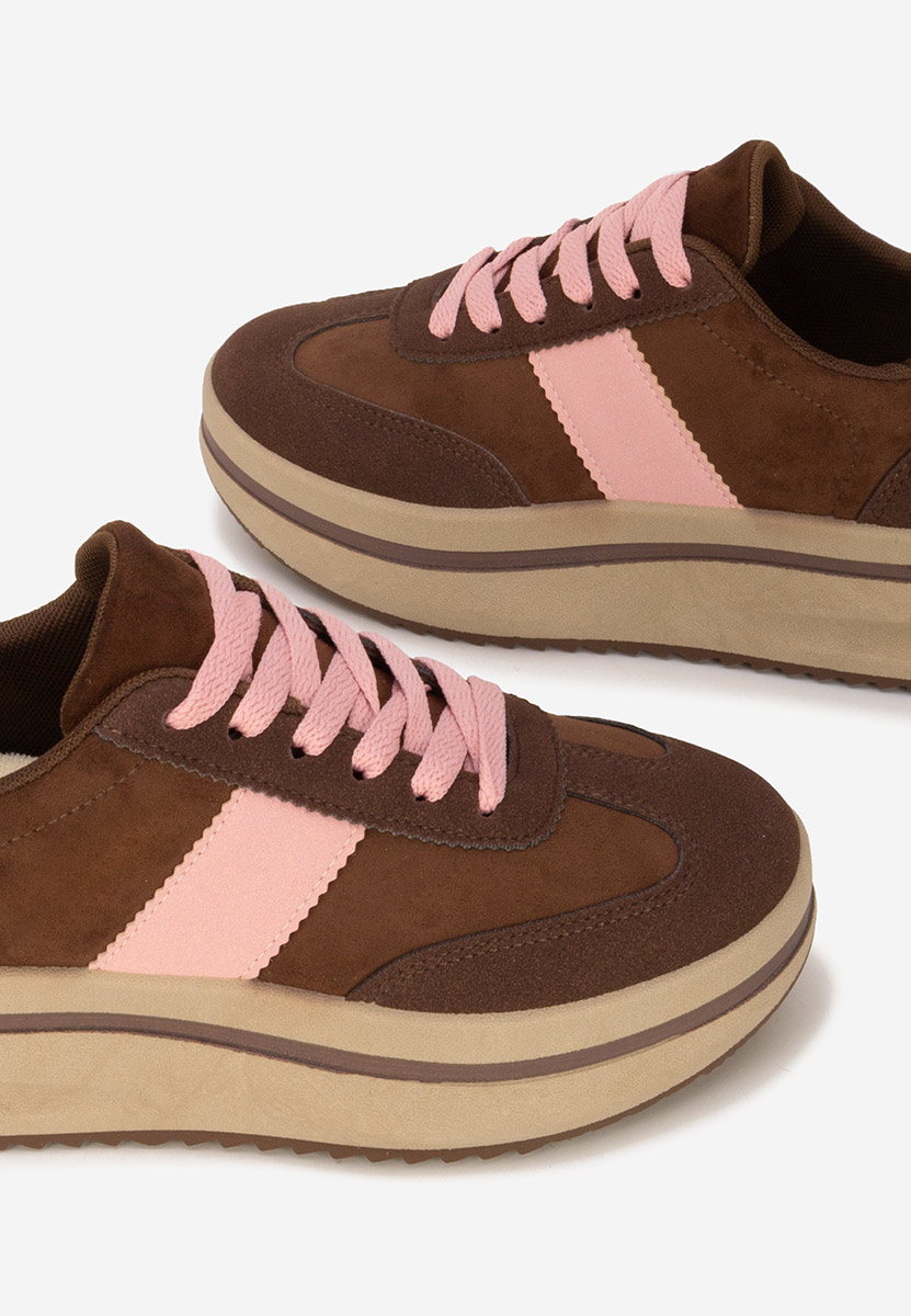 Sneakers cu platformă Zashia V2 maro