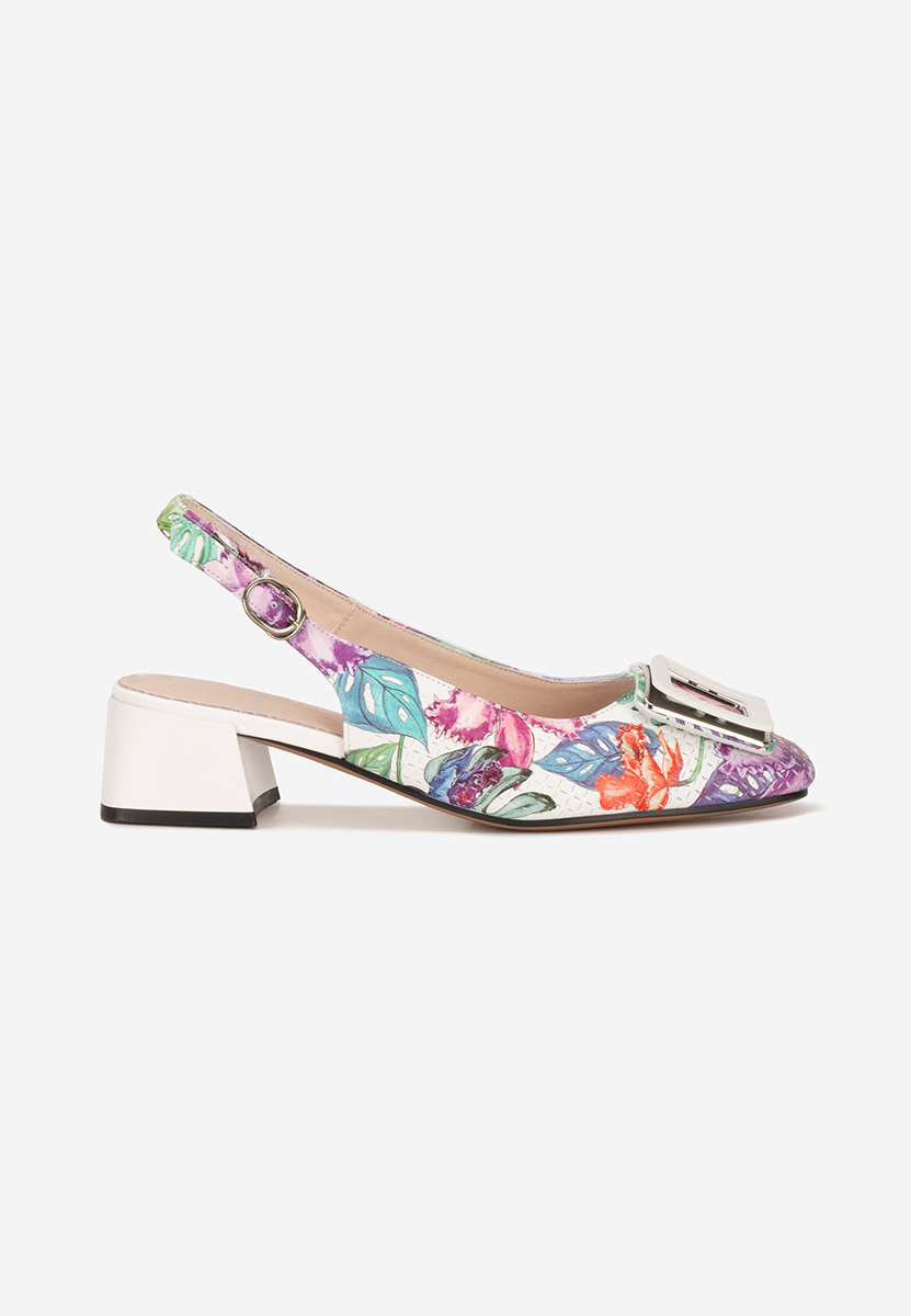 Pantofi slingback Belindia roz