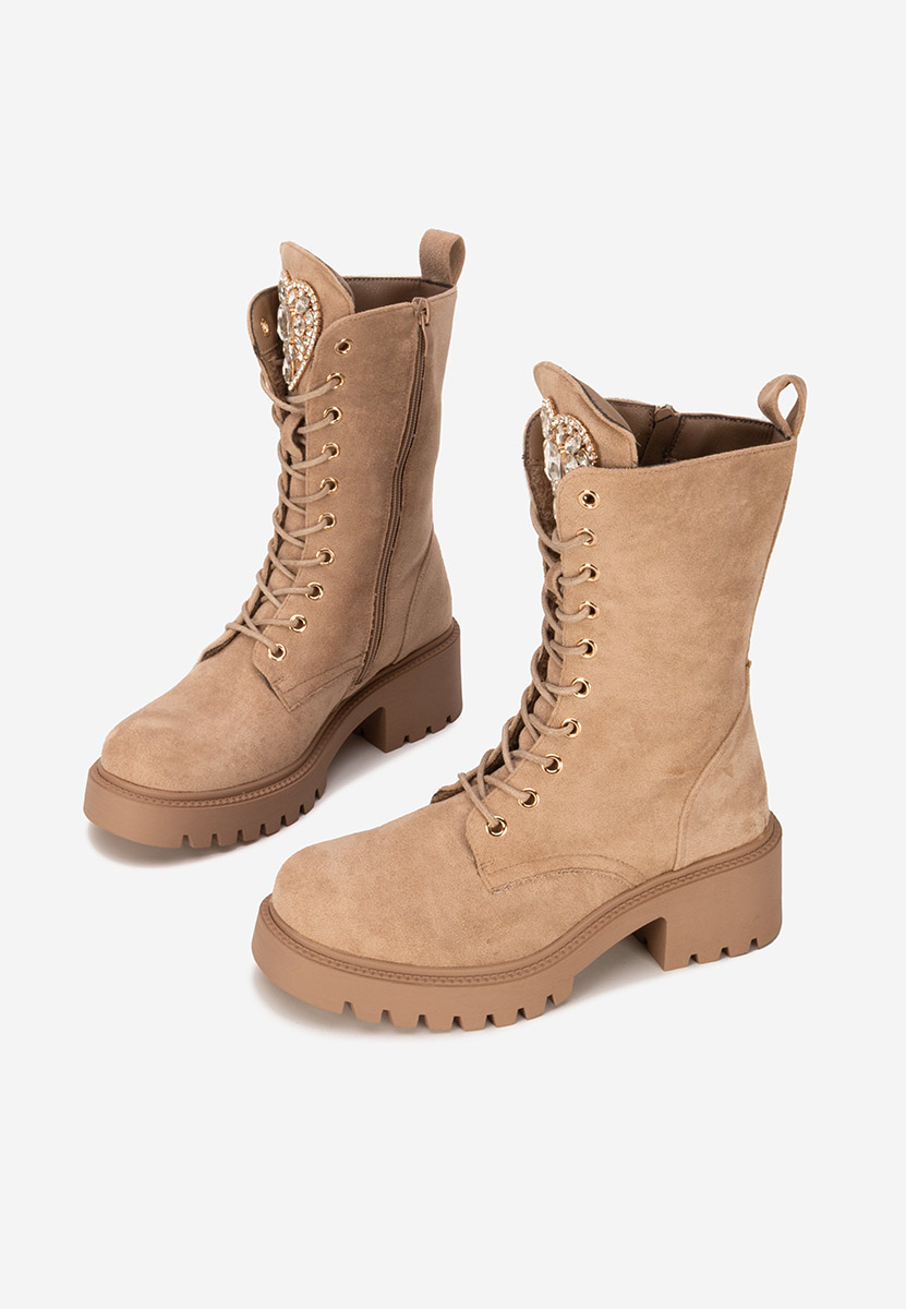 Bocanci damă Noblesa kaki