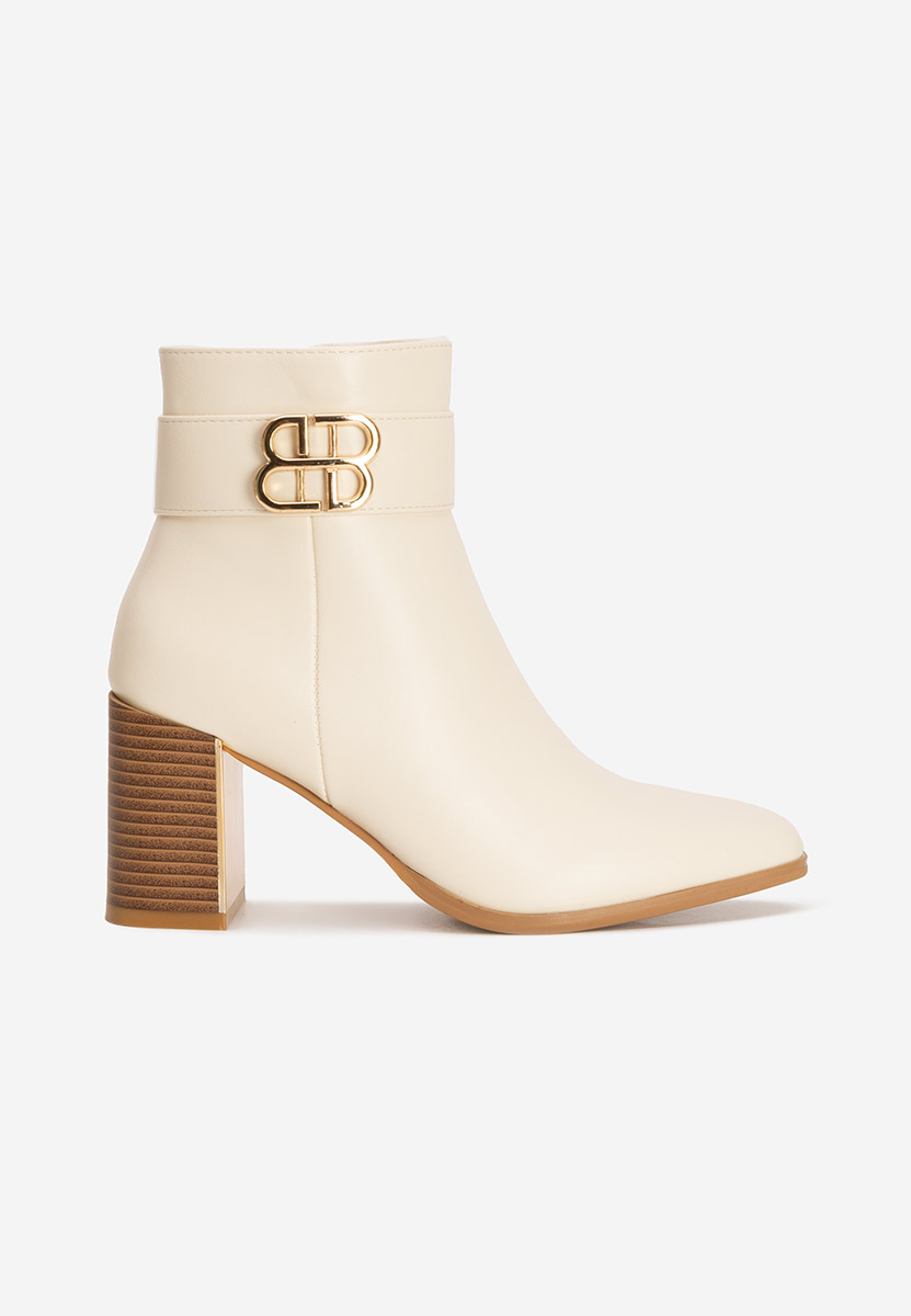 Botine dama elegante Bellanova bej