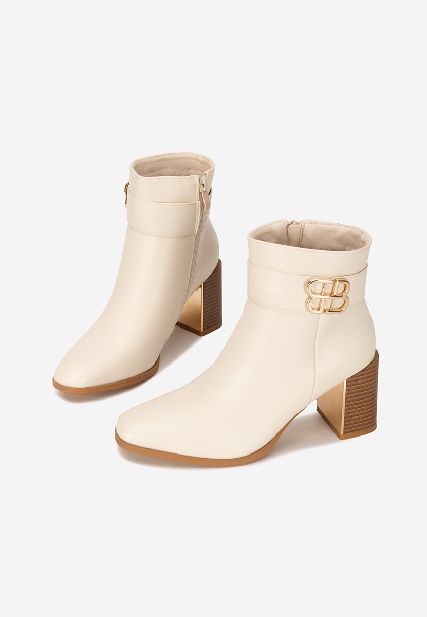 Botine dama elegante Bellanova bej
