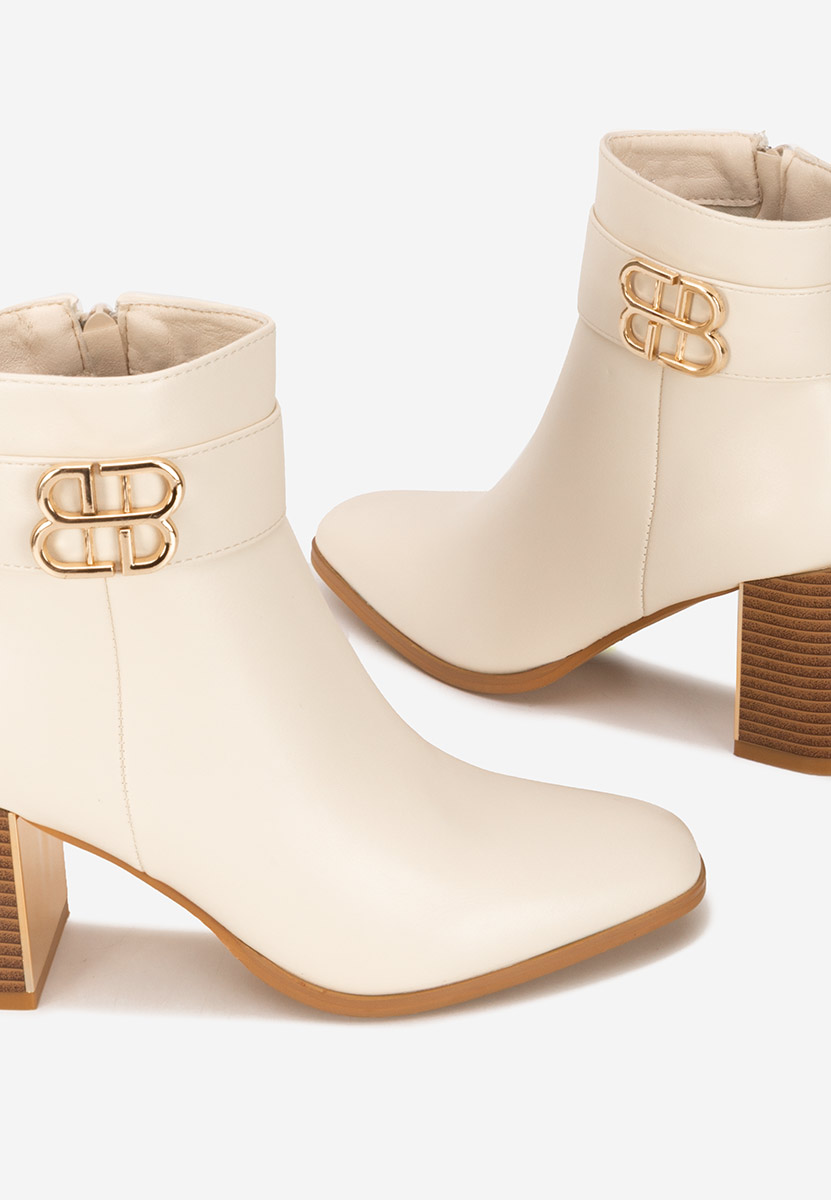 Botine dama elegante Bellanova bej