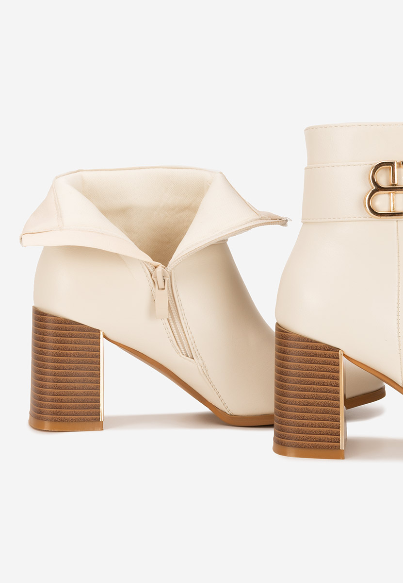 Botine dama elegante Bellanova bej