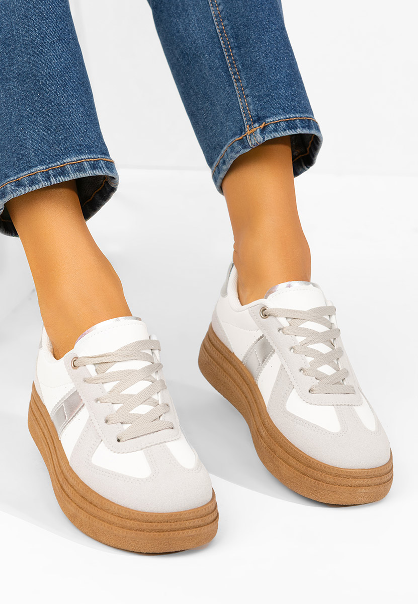 Sneakers dama Celestine V3 albi