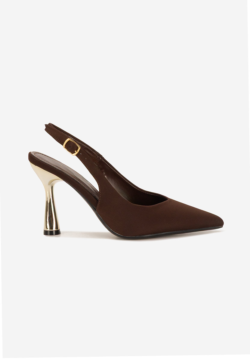Pantofi slingback Anastassia maro