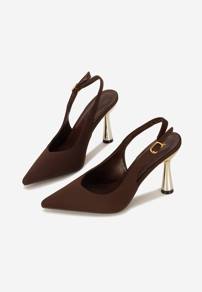 Pantofi slingback Anastassia maro