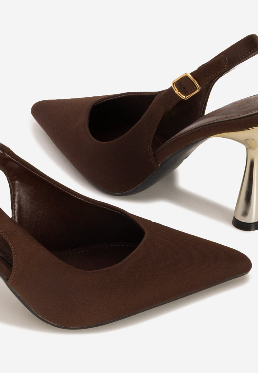 Pantofi slingback Anastassia maro