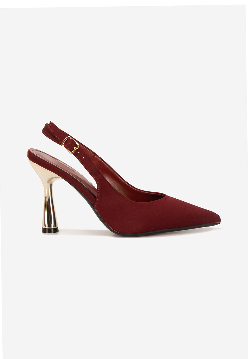 Pantofi slingback Anastassia grena