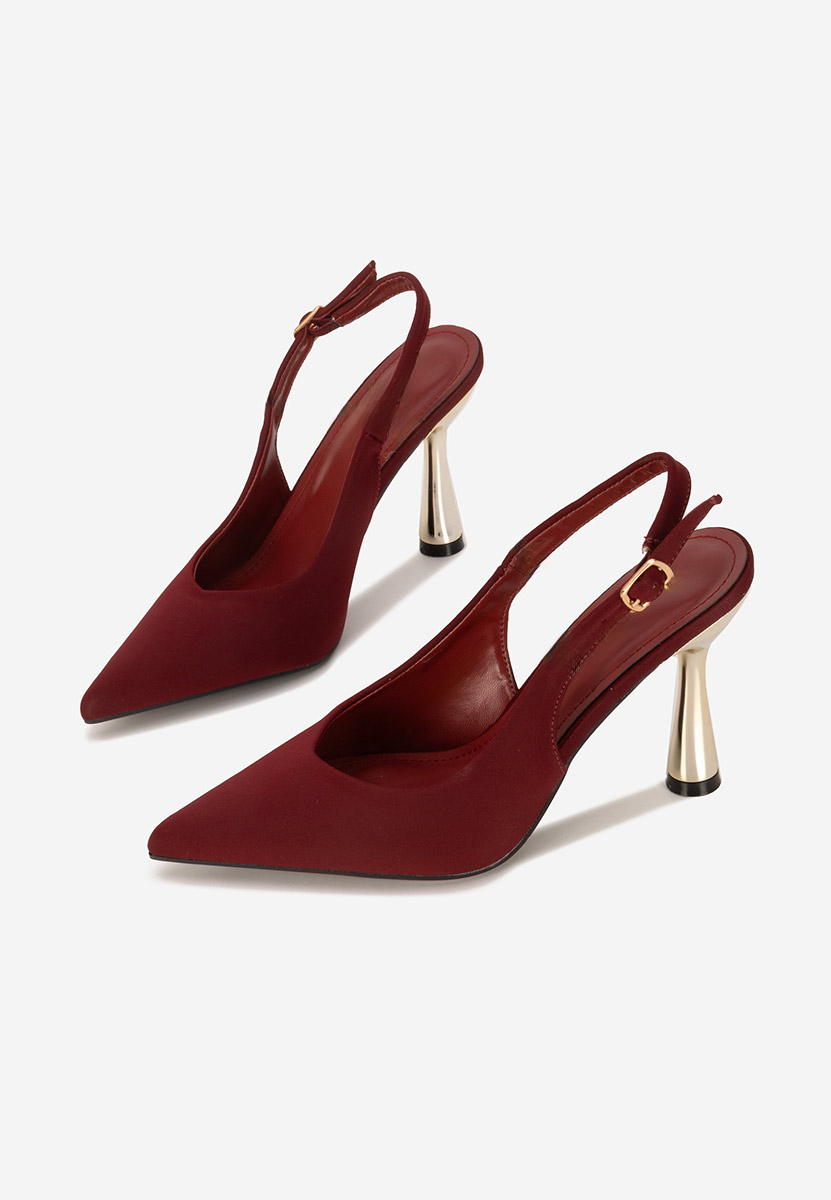Pantofi slingback Anastassia grena