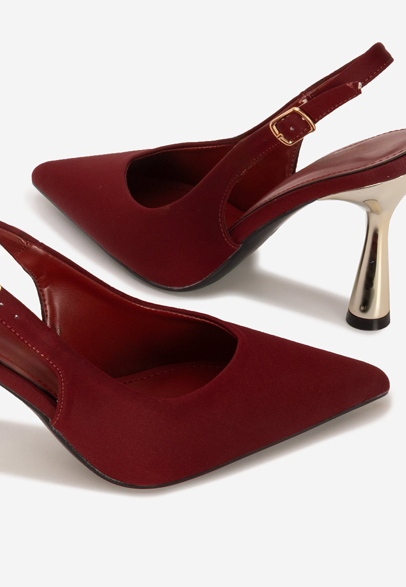 Pantofi slingback Anastassia grena