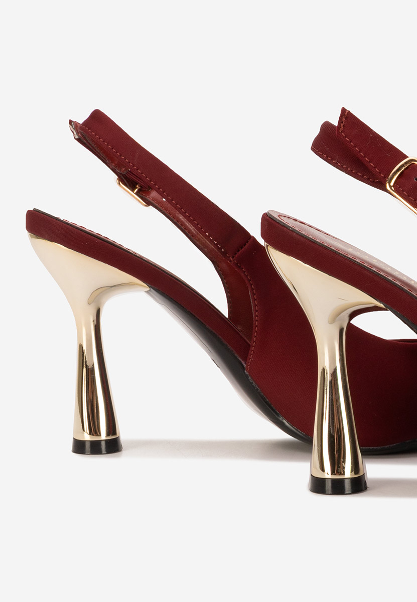 Pantofi slingback Anastassia grena