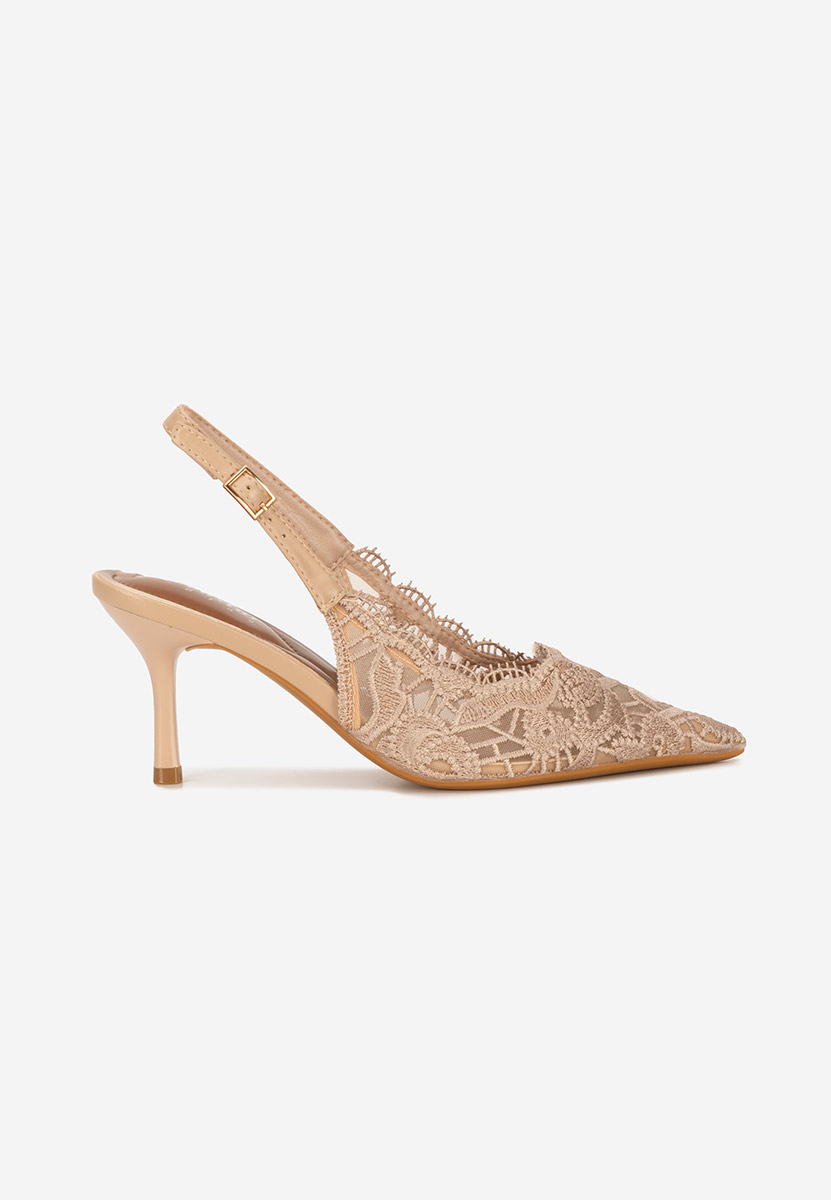 Pantofi slingback Carelia V2 bej