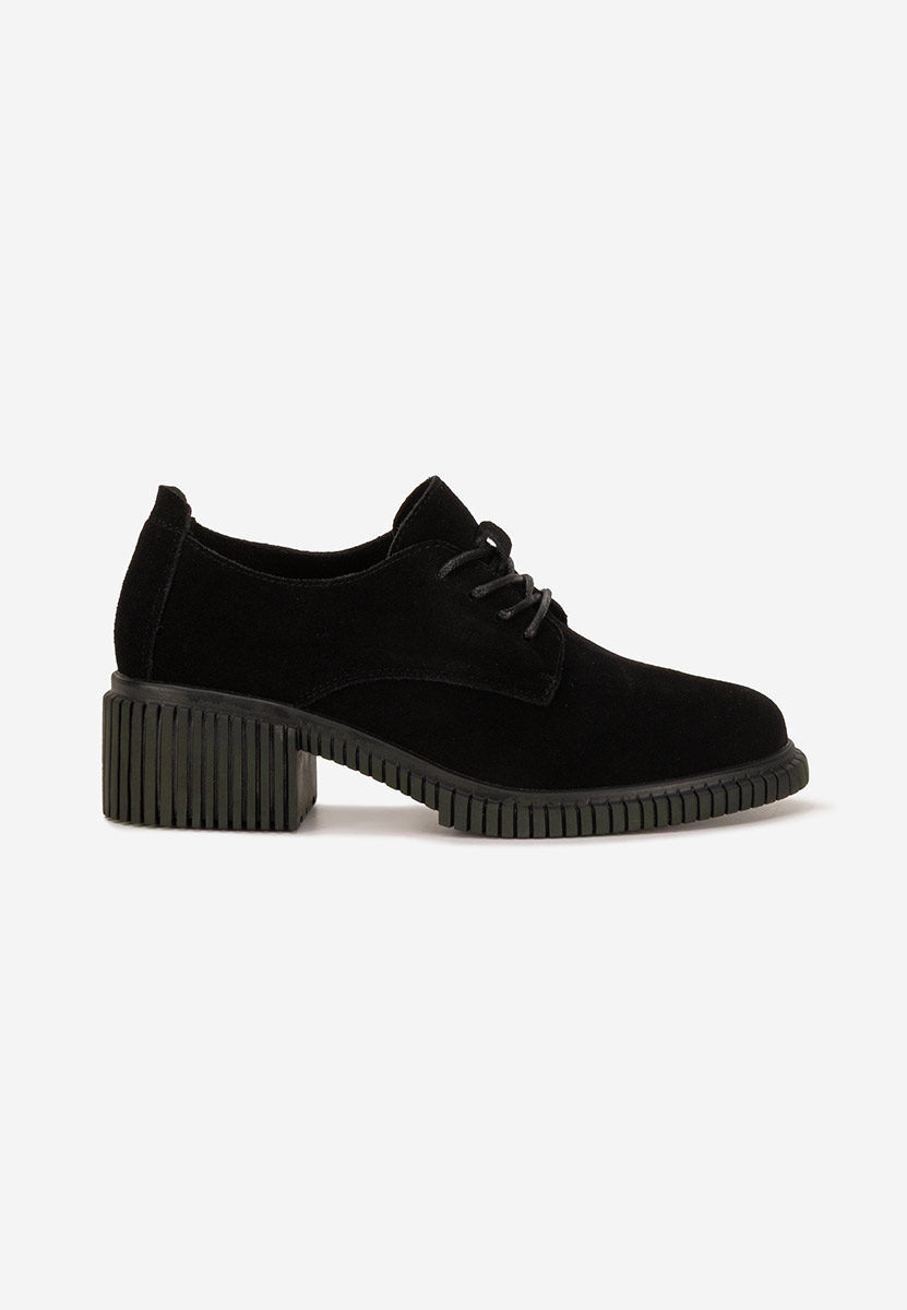 Pantofi casual dama piele Careya negri