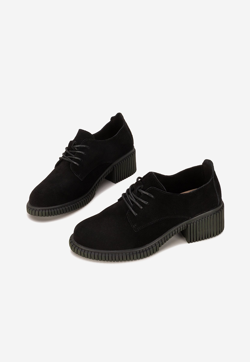 Pantofi casual dama piele Careya negri