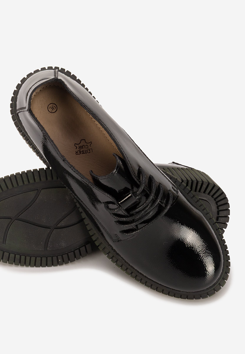 Pantofi casual dama piele Careya V2 negri