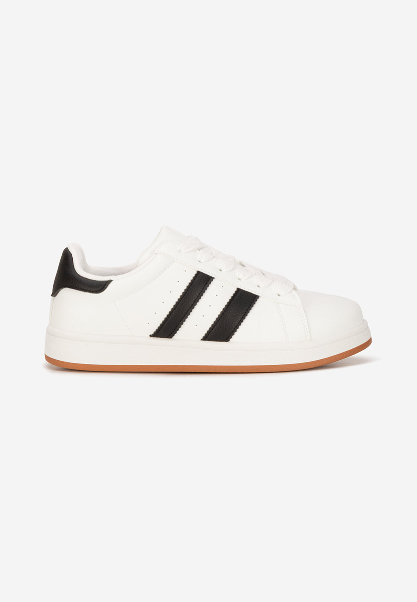 Sneakers barbati Sergyu albi