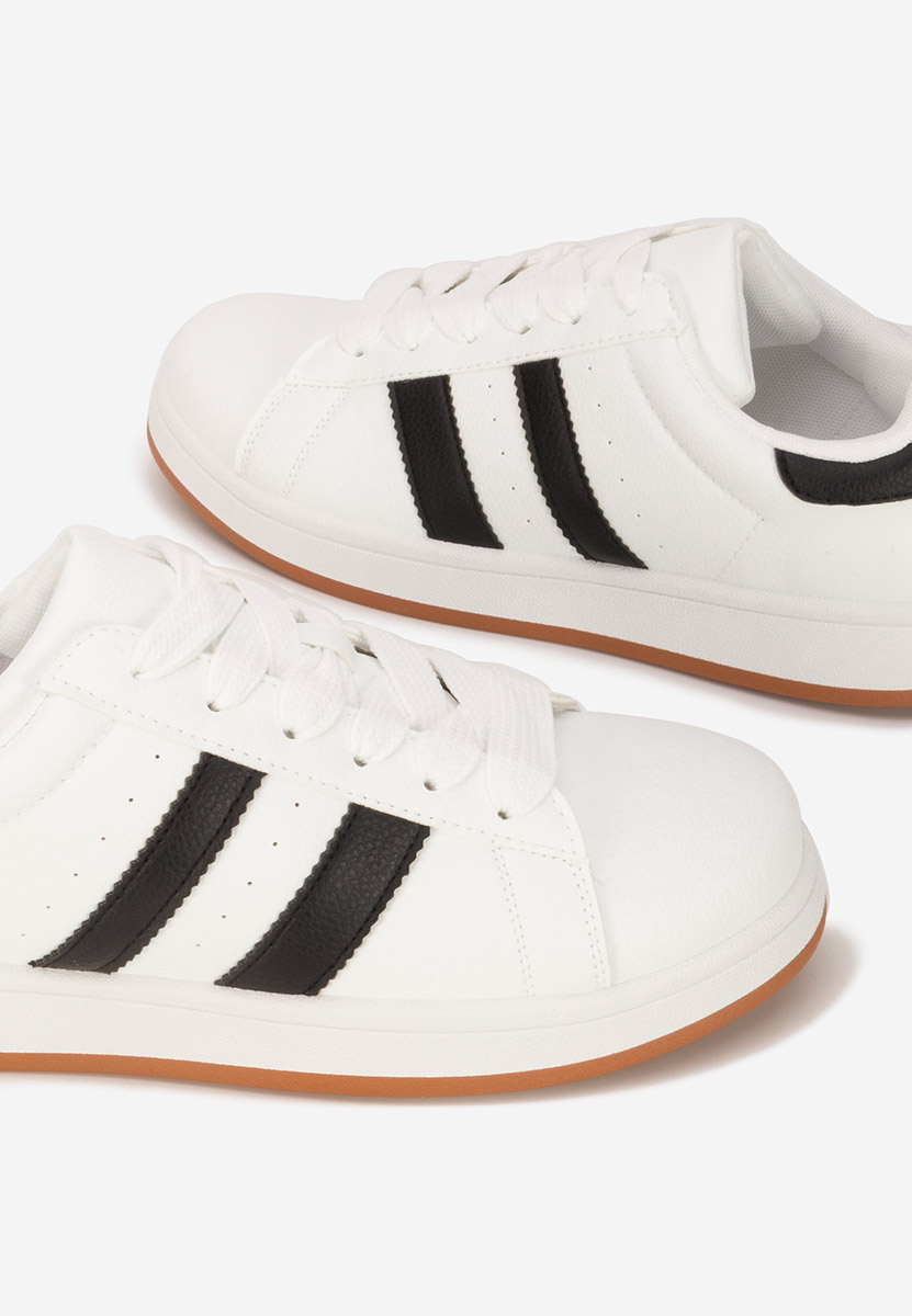Sneakers barbati Sergyu albi