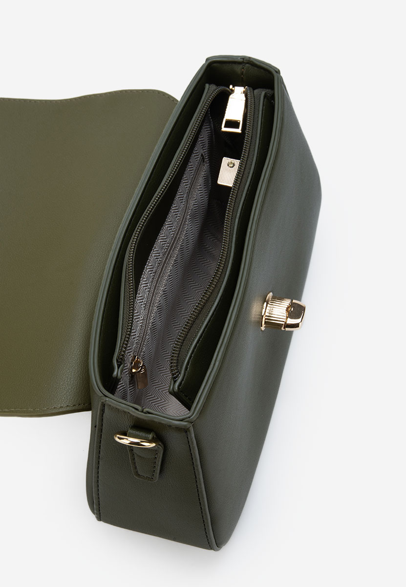 Geanta plic Mirabelle verde