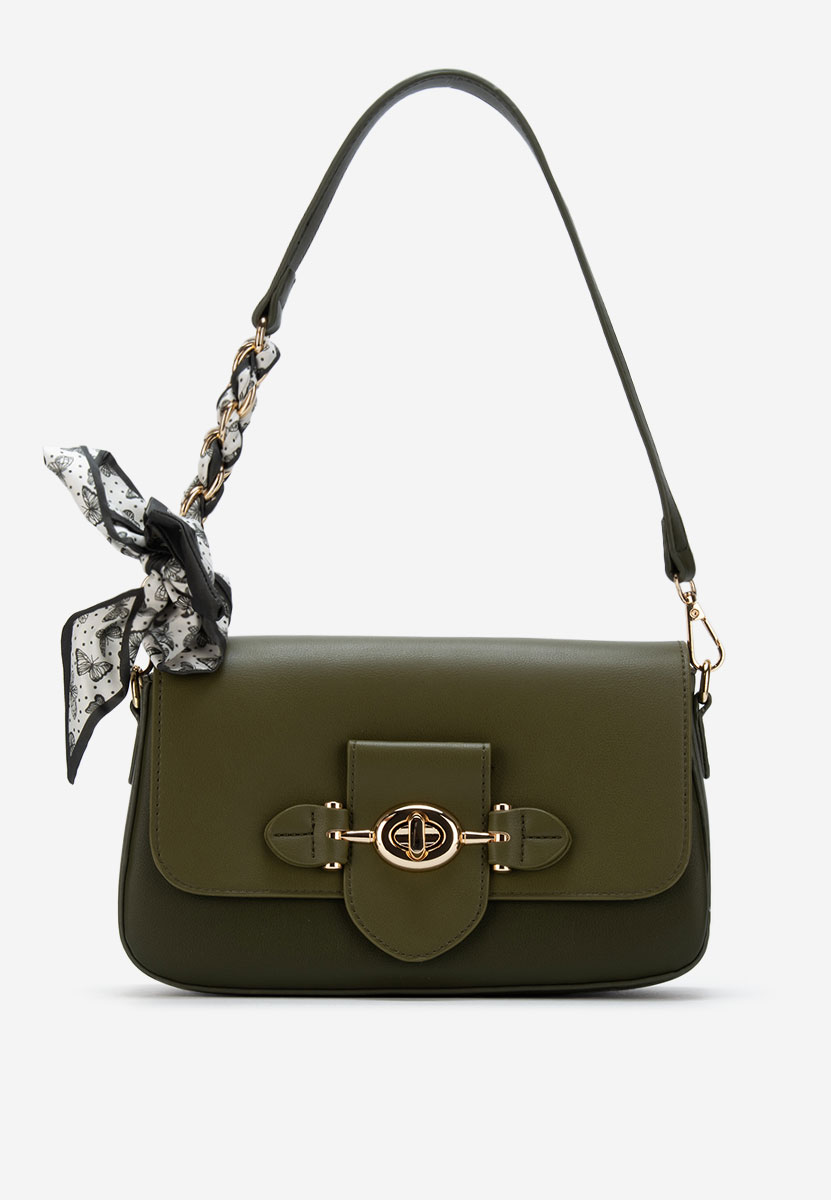 Geanta plic Mirabelle verde