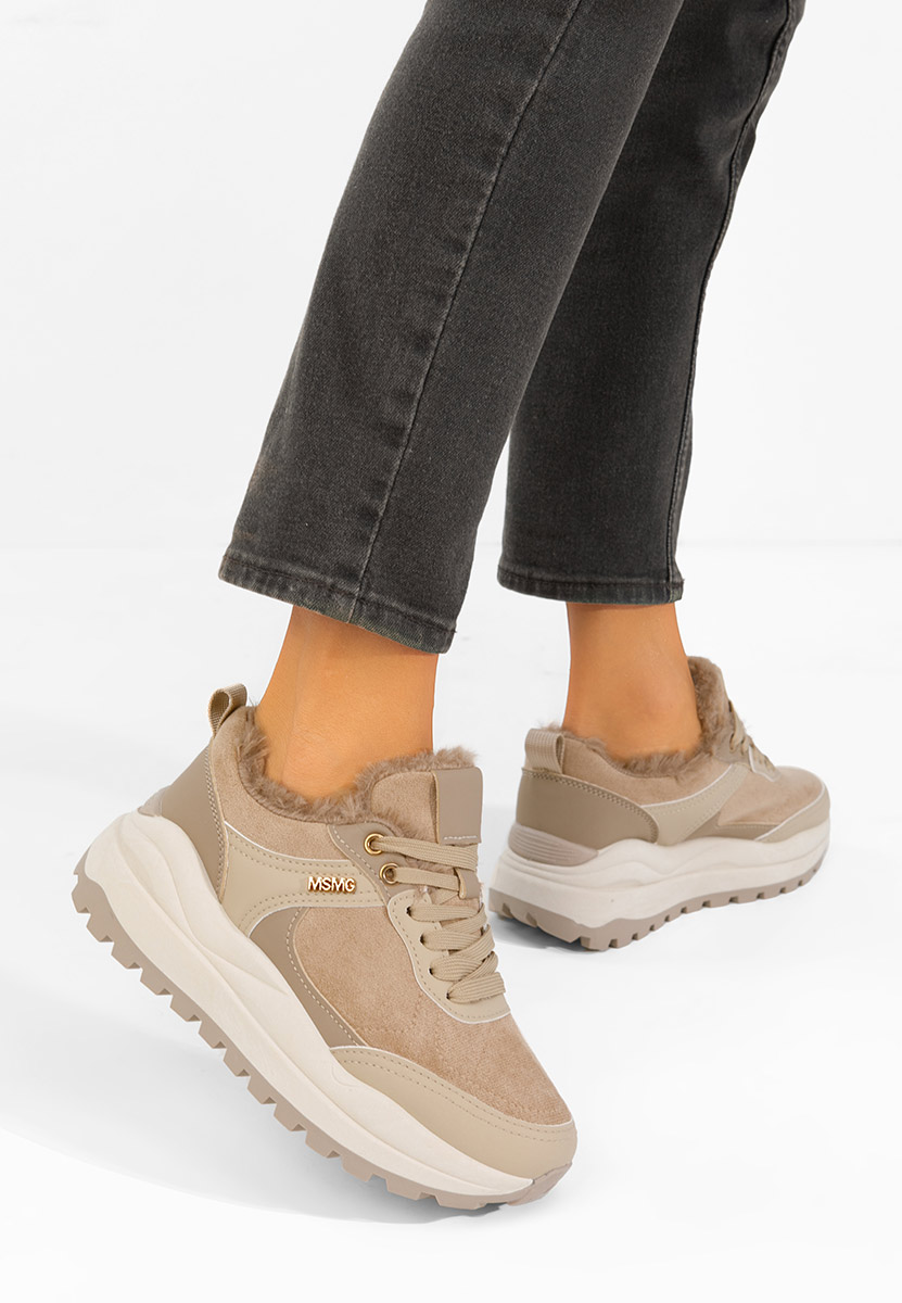 Sneakers cu platformă Misay V2 kaki