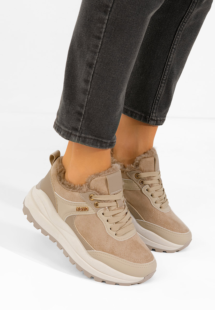 Sneakers cu platformă Misay V2 kaki