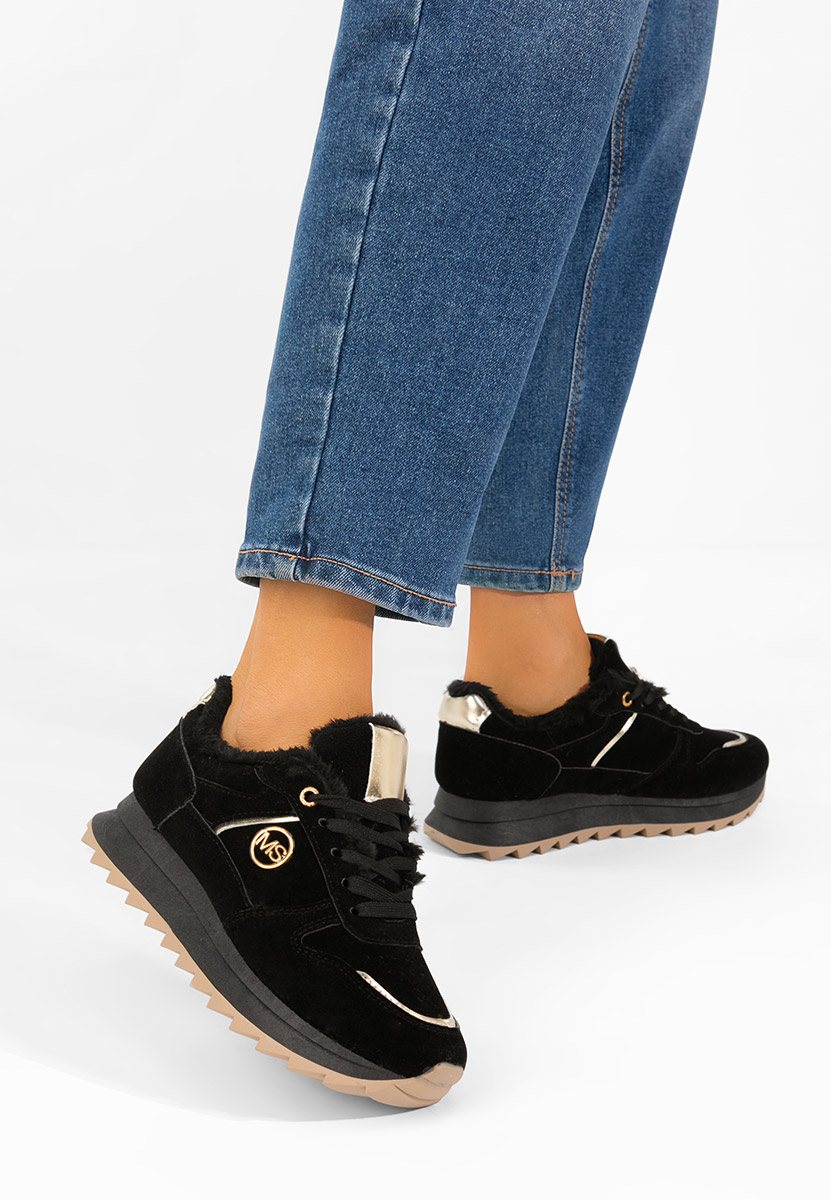 Sneakers dama imblaniti Carris V2 negri