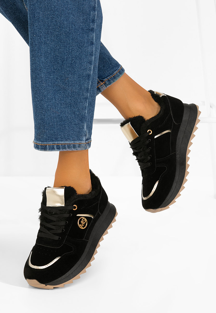 Sneakers dama imblaniti Carris V2 negri