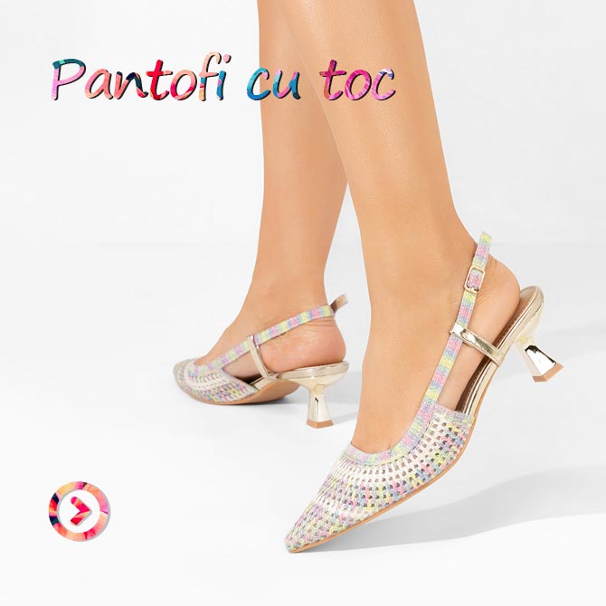 pantofi cu toc
