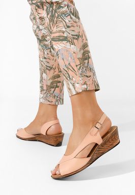 Sandale dama piele Rhonia roz
