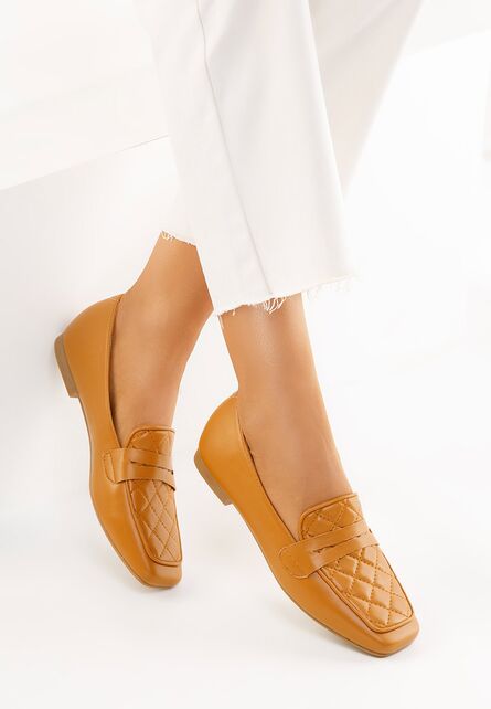 Mocasini dama Serevia Camel