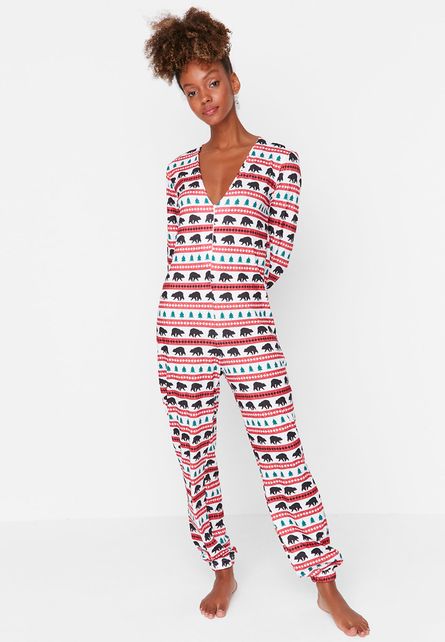 Pijama dama multicolora Lucia
