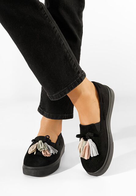 Espadrile dama Graziela negre