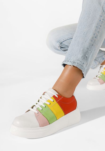 Sneakers dama piele Filia multicolori dama