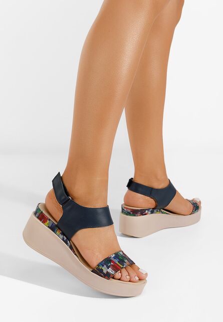 Sandale cu platforma Titania V2 multicolore