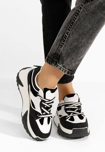 Sneakers cu platformă Allannia negri