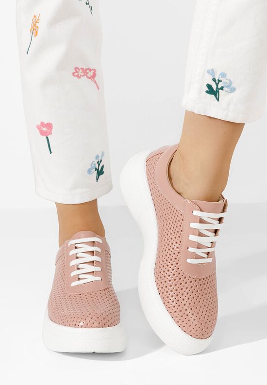 Pantofi casual cu platformă Dakota B roz